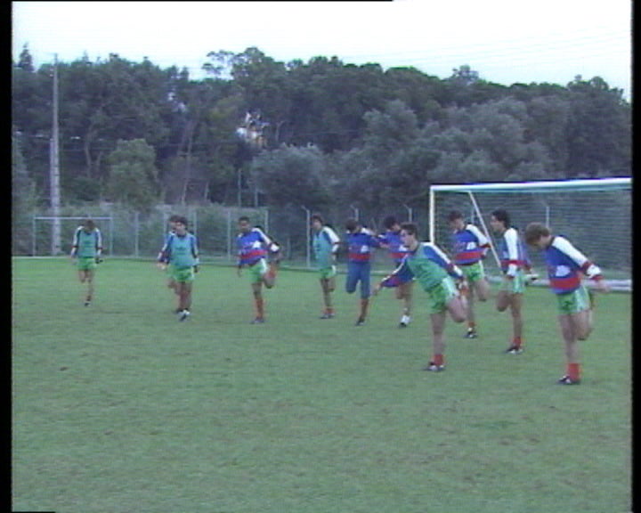 Selecção de Esperanças prepara jogo de qualificação com a Checoslováquia