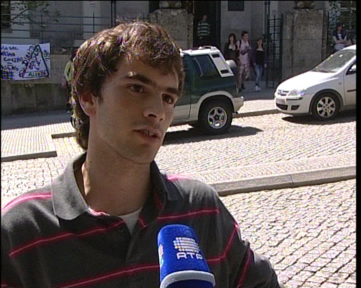 Greve de estudantes em Lamego