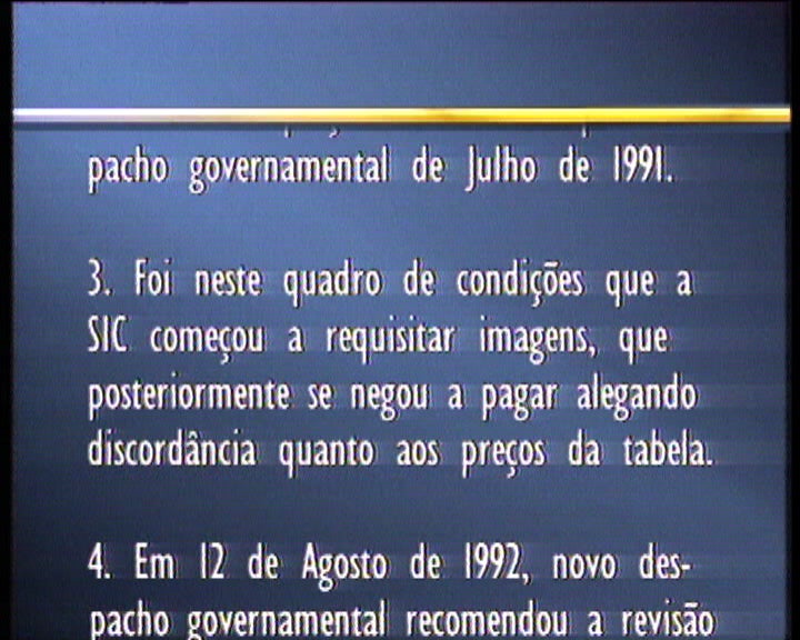Comunicado da administração da RTP