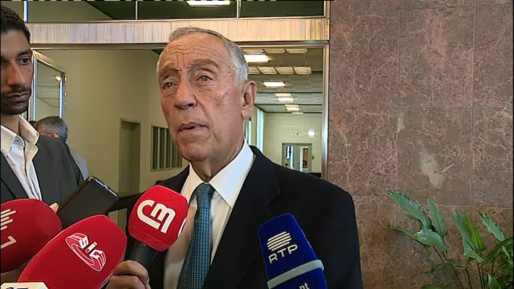 Declarações de Marcelo Rebelo de Sousa