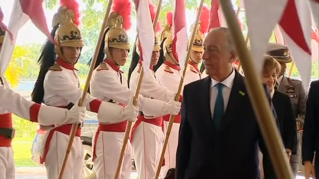 Marcelo Rebelo de Sousa no Brasil