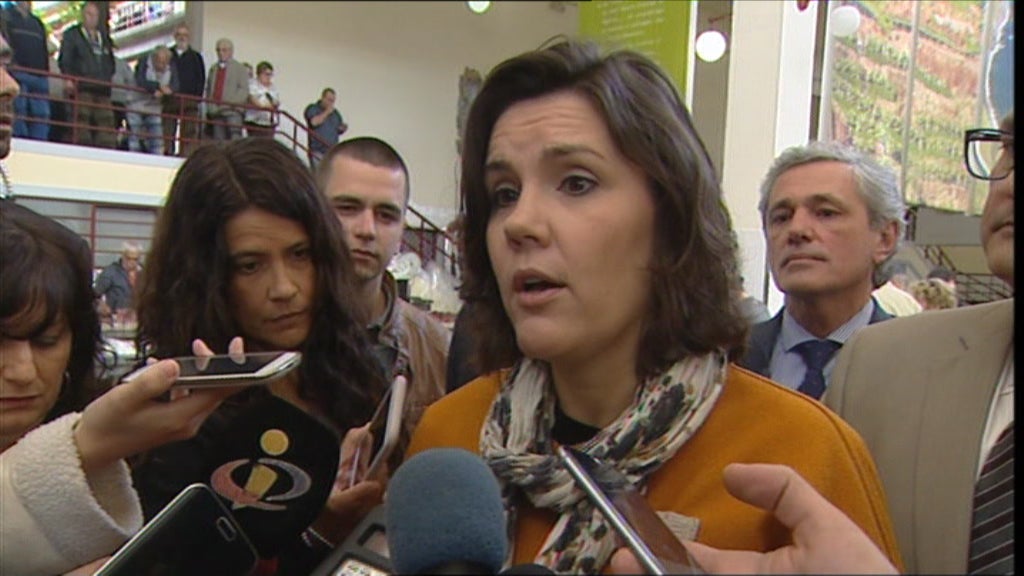 Assunção Cristas na Ilha da Madeira