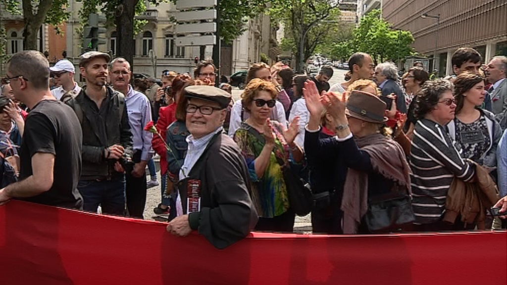 Desfile do 25 de Abril em  Lisboa