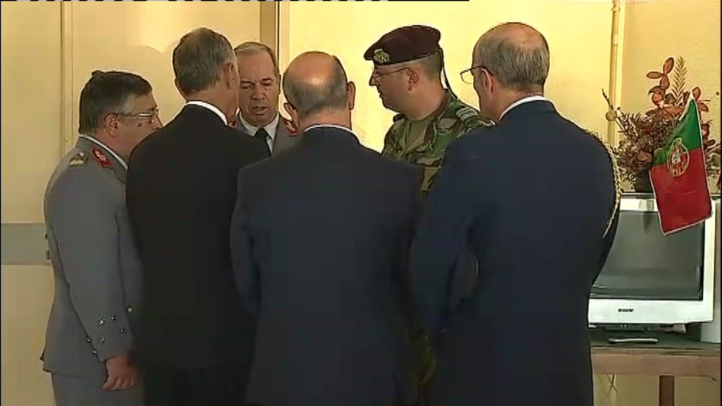 Marcelo Rebelo de Sousa em Tancos