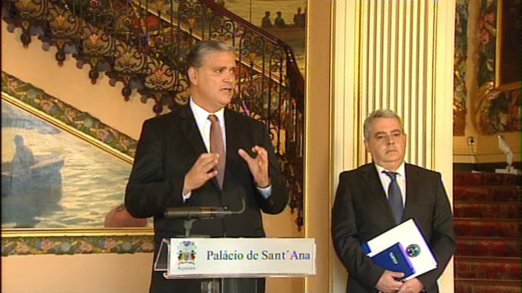 Reunião no Palácio de Sant´Ana