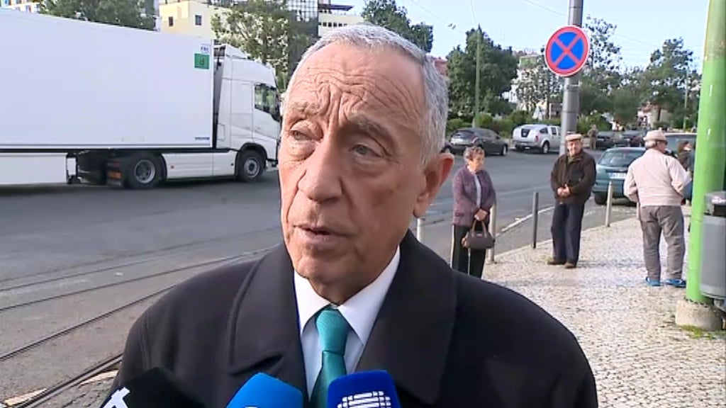 Declarações de Marcelo Rebelo de Sousa