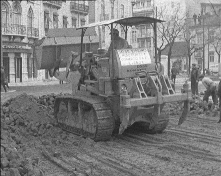 Obras na Praça Duque de Saldanha