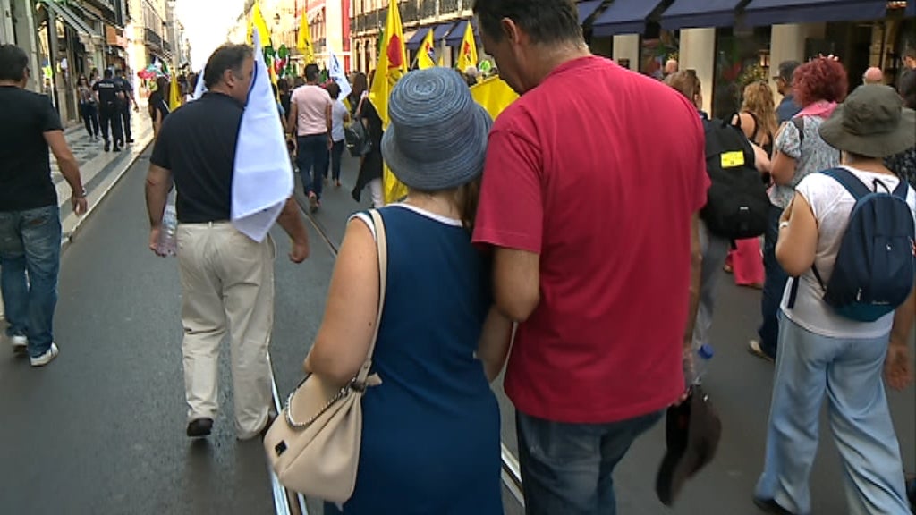 Manifestação de Professores