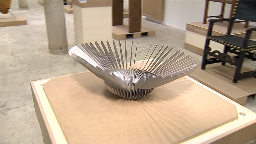 Exposição de design de equipamentos