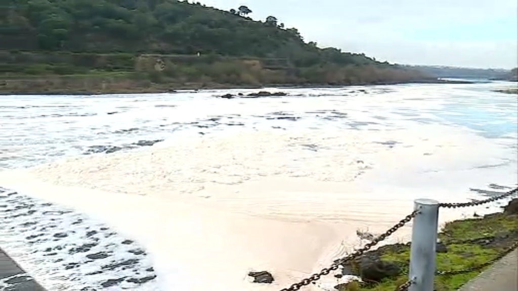 Poluição no Rio Tejo