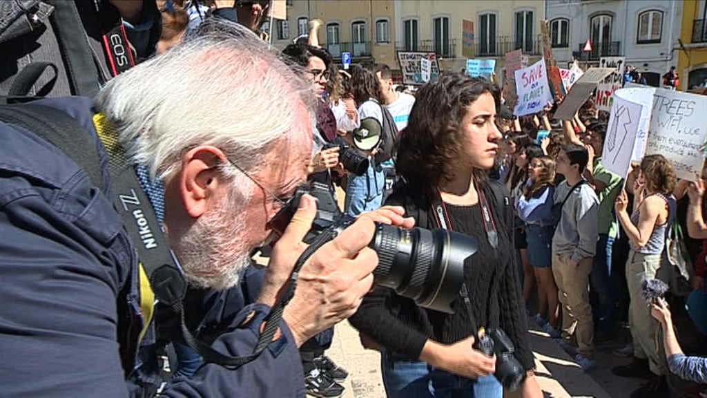 Manifestação pelo clima