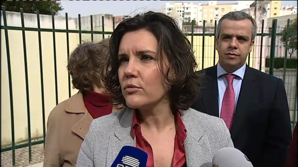 Assunção Cristas visita Escola do Alto do Lumiar