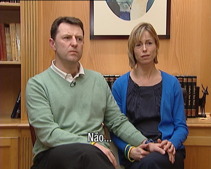 Entrevista ao casal McCann em Portugal