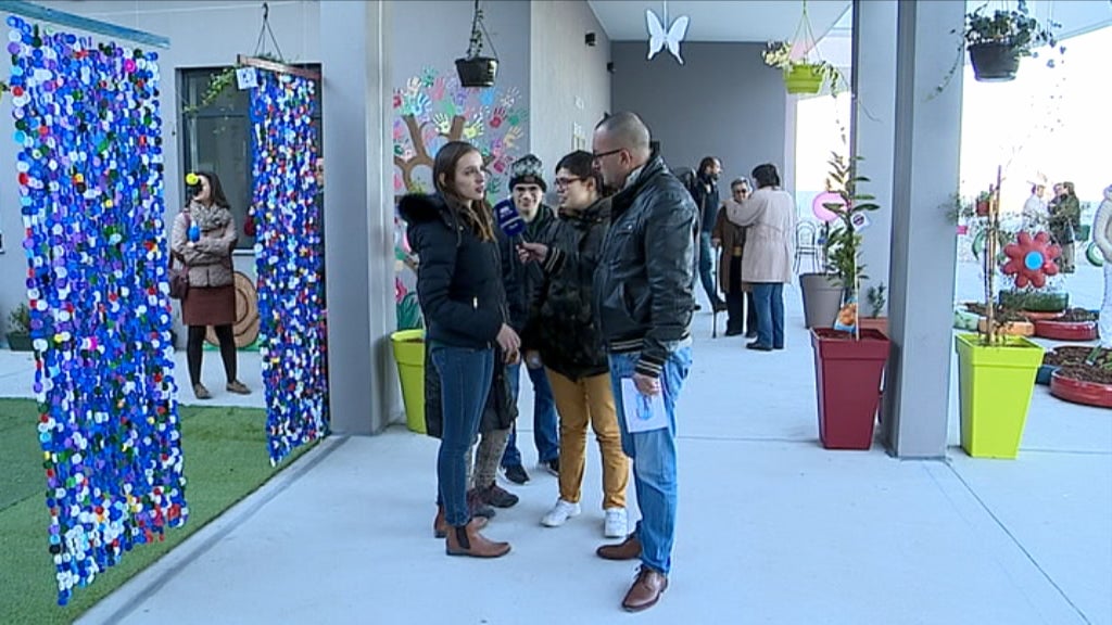 Jardim sensorial na APPACDM da Covilhã