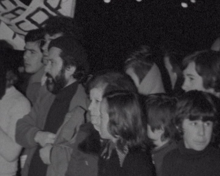 Manifestação de apoio ao MFA em Bragança