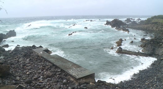 Tempestade Helene na Ilha do Corvo