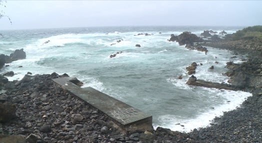 Tempestade Helene na Ilha do Corvo