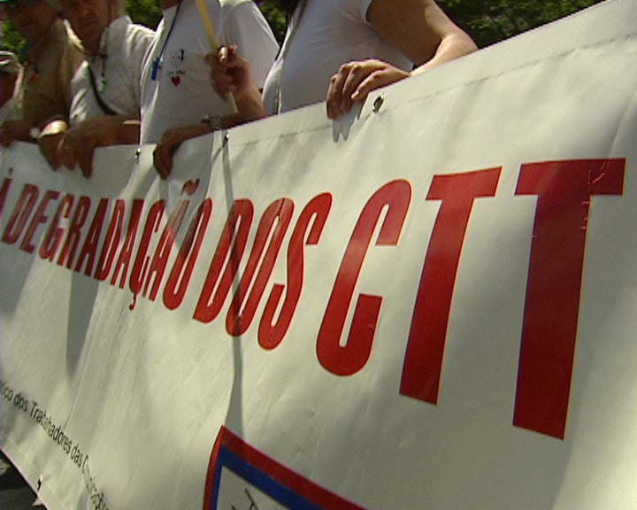 Manifestação da UGT