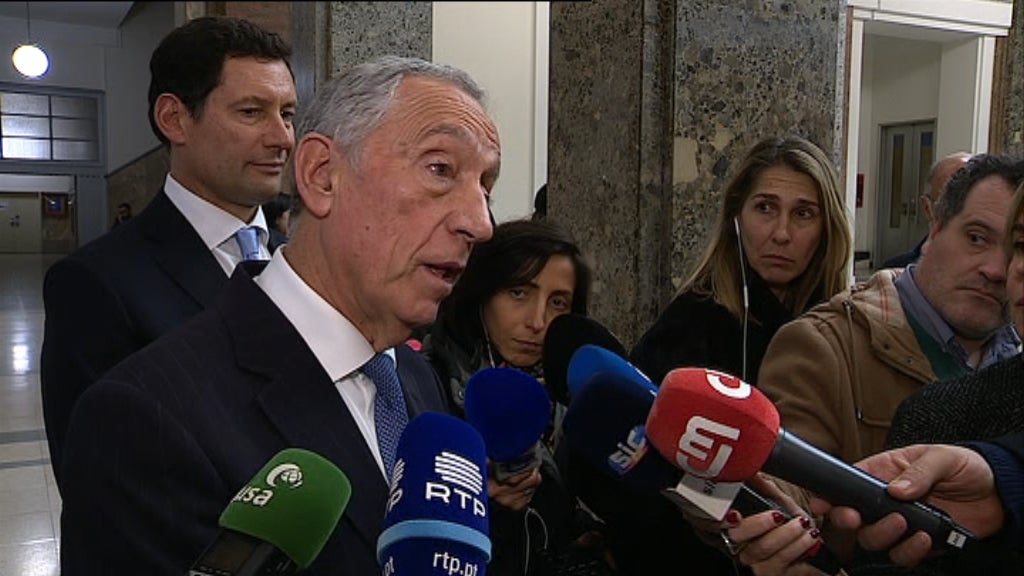 Declarações de Marcelo Rebelo de Sousa