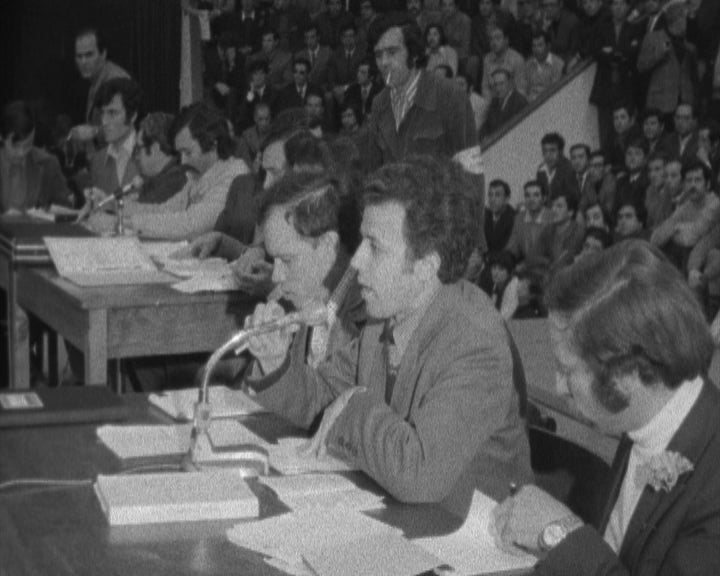 Plenário do Sindicato dos Operários Metalúrgicos e Metalomecânicos