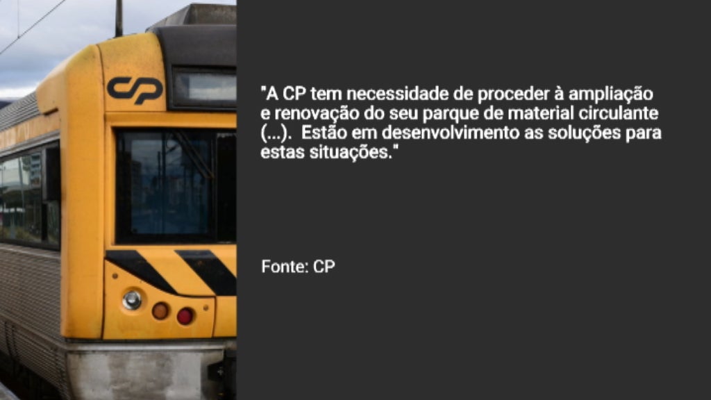 Passageiros criticam serviços da CP