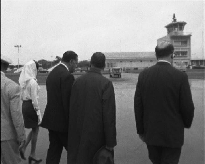 Chegada de Baltazar Rebelo de Sousa a Luanda