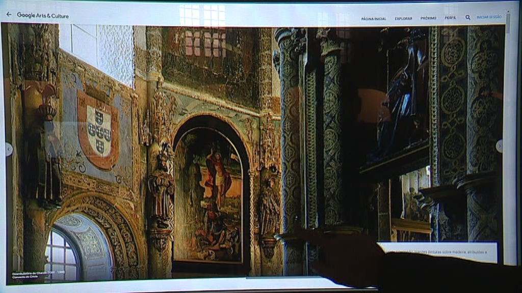 Museus e monumentos no Google