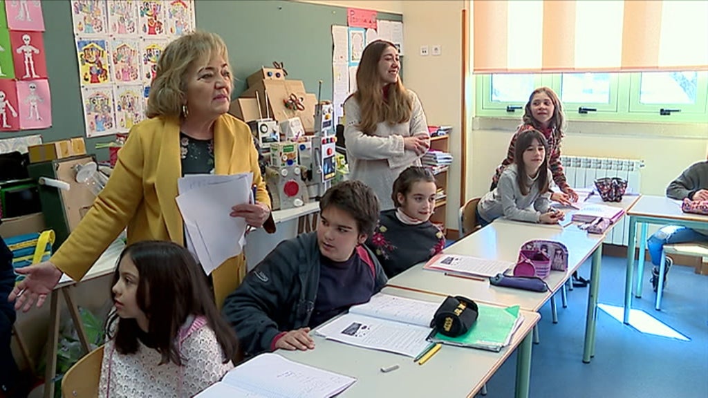 Escola acolhe refugiados