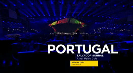 Portugal vence Festival da Eurovisão da Canção