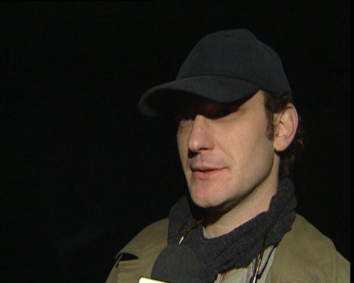 Instalação nocturna do fotógrafo Alberto Plácido