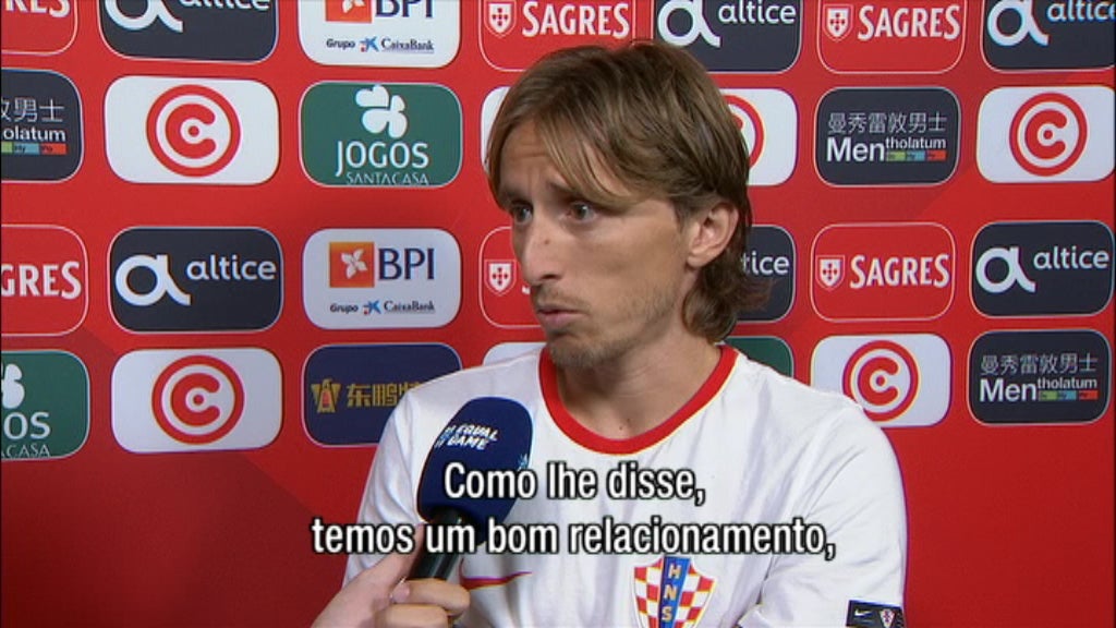 Declarações de Luka Modric