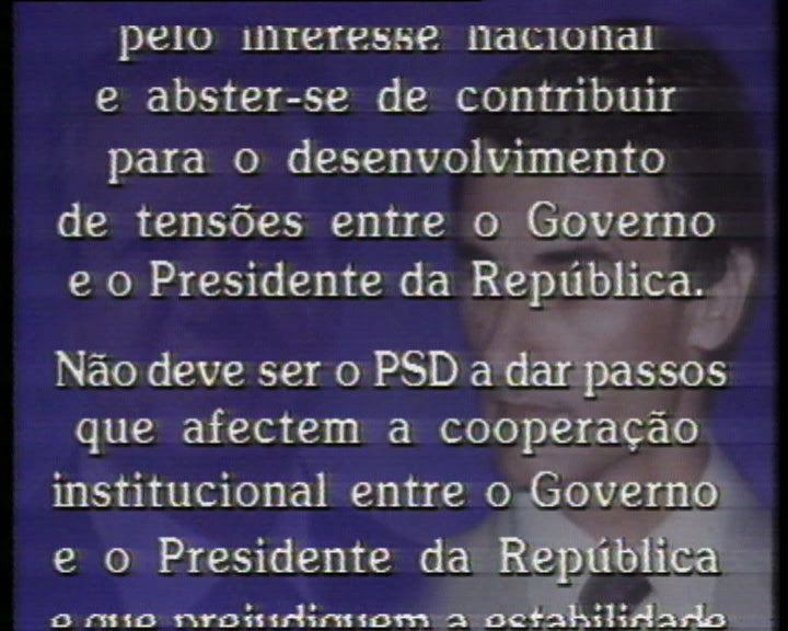 Cavaco Silva propõe que PSD não apresente candidato presidencial