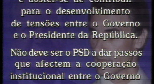 Cavaco Silva propõe que PSD não apresente candidato presidencial