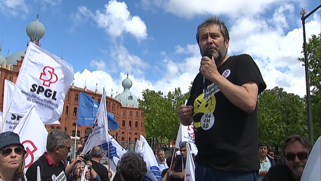 Protesto de professores