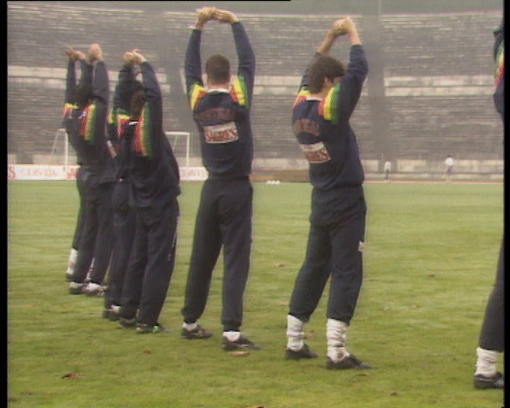 Treino da Selecção Nacional