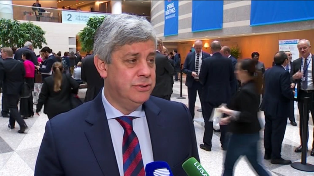 Mário Centeno nos EUA