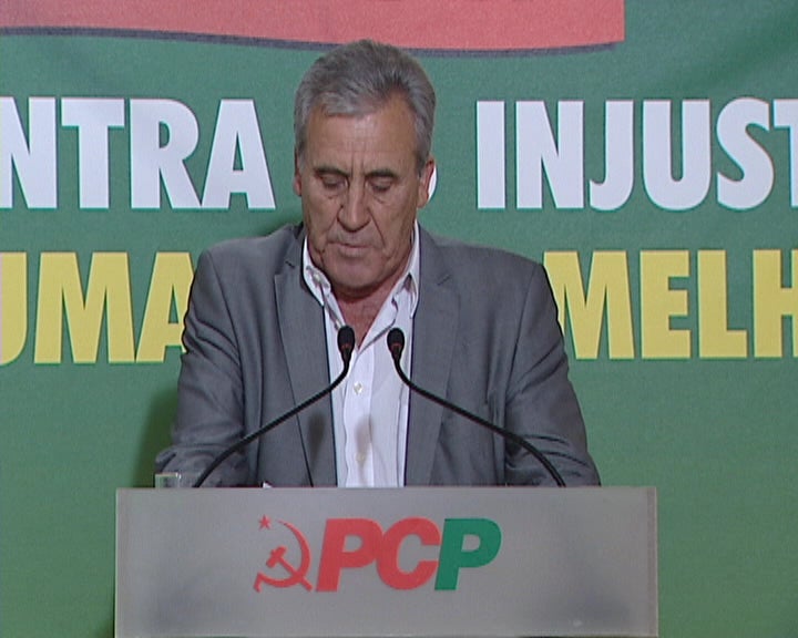 PCP comenta plano de austeridade