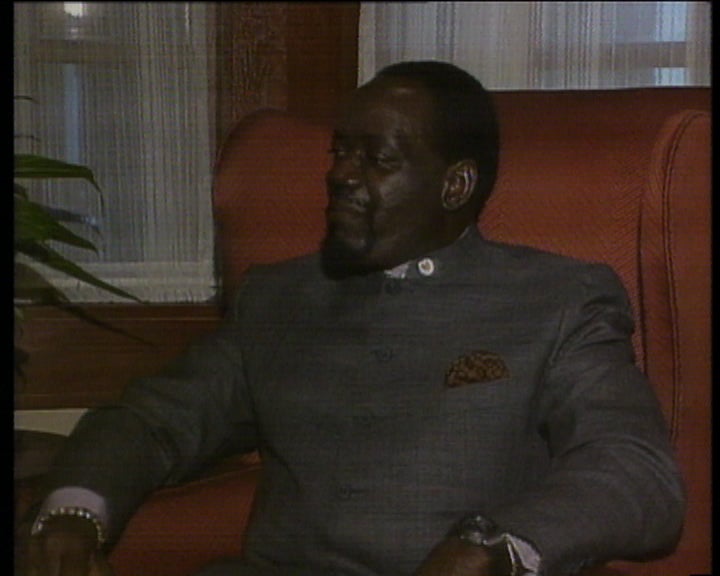 Visita de Jonas Savimbi