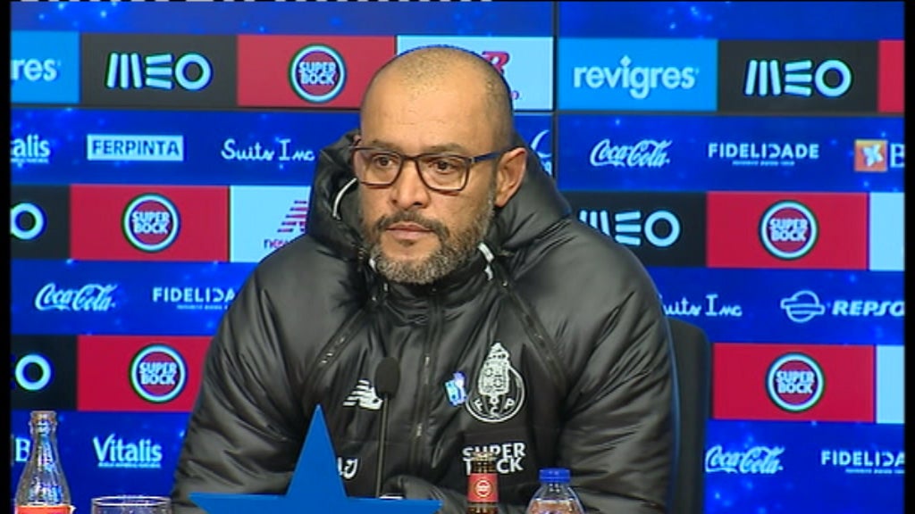 Futebol: conferência de imprensa de Nuno Espírito Santo