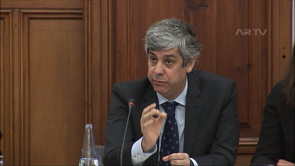 Mário Centeno sobre a Lei das 35 horas