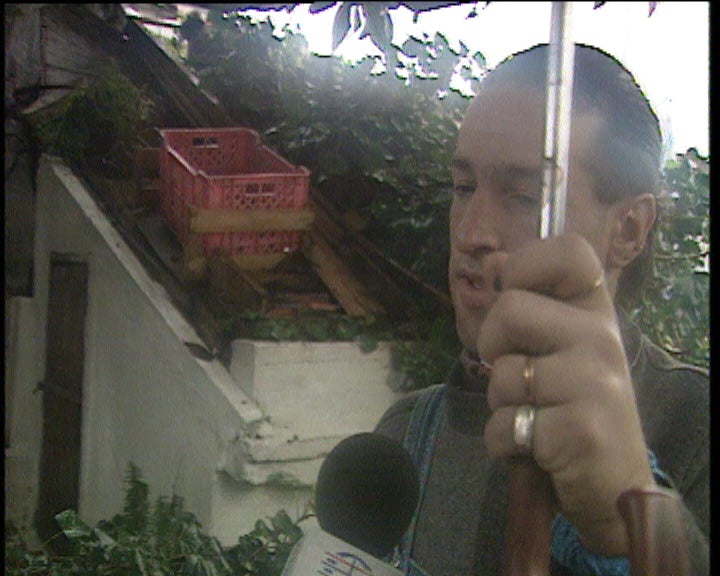 Aluimento de terras em Santarém