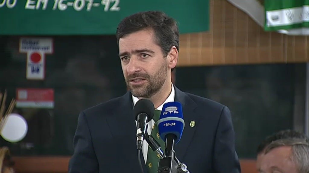 Conferência de imprensa de Pedro Madeira Rodrigues