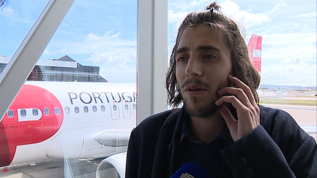 Declarações de Salvador Sobral à RTP