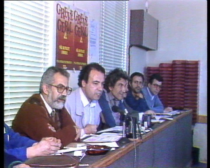 Conferência de imprensa de Carvalho da Silva