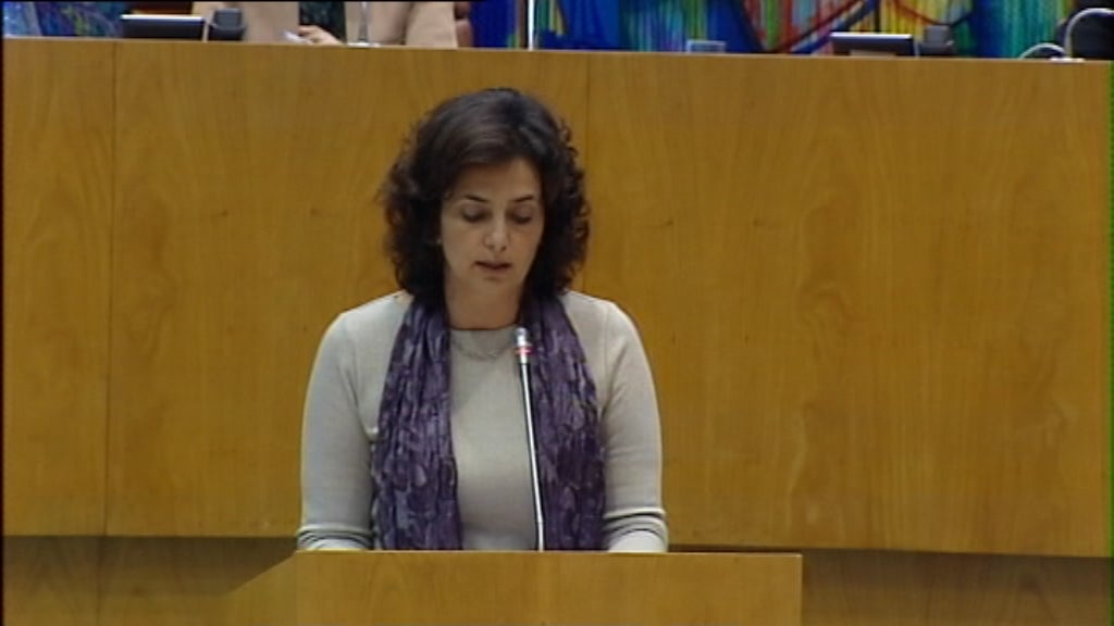 Debate na Assembleia Legislativa Regional