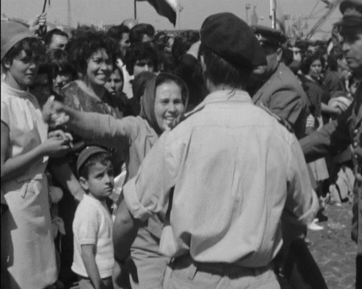 Regresso de contingente da Guiné