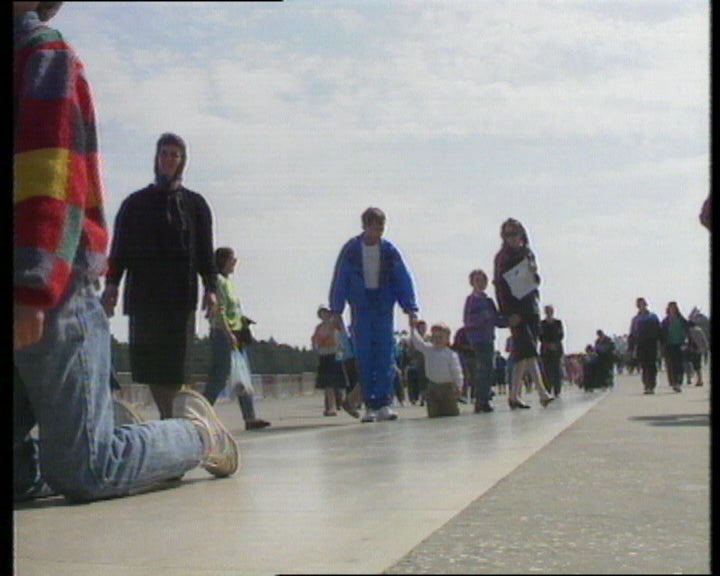 Entrevistas a peregrinos em Fátima