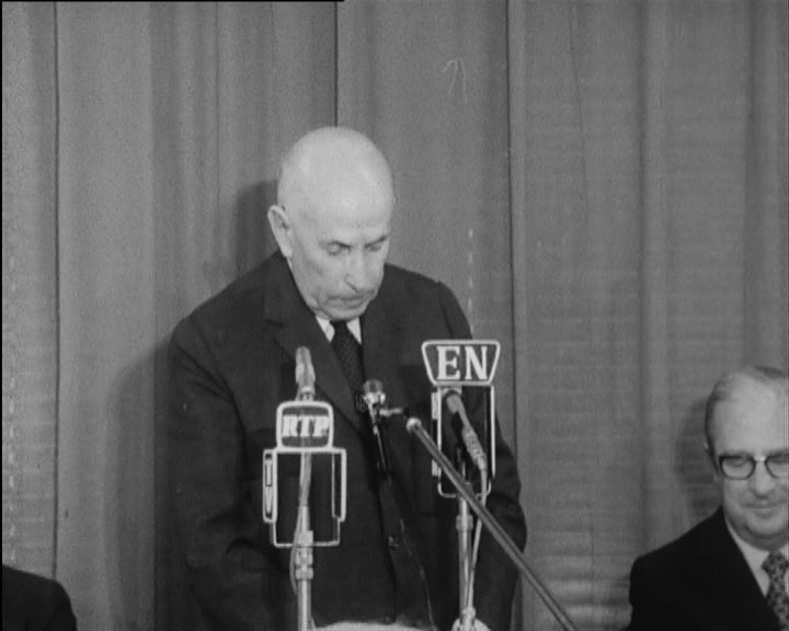 Visita de Américo Tomás ao distrito de Castelo Branco