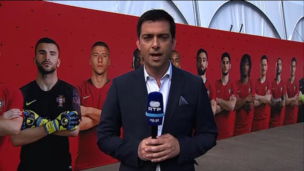 Mundial 2018: Treino da seleção nacional