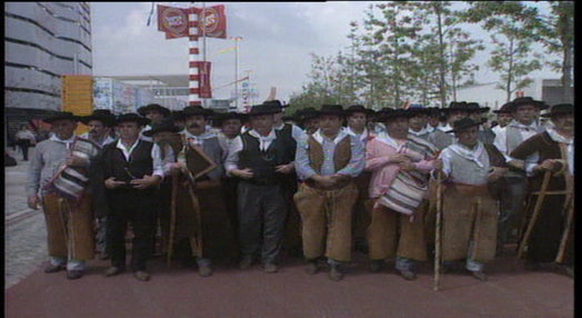 Turistas estrangeiros na Expo 98
